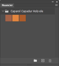 Nuancier Caparol Capadur Holz-Öle
