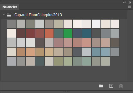 Nuancier Caparol FloorColor plus 2013