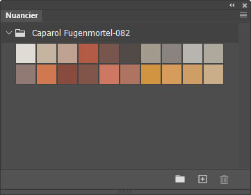 Nuancier Caparol Fugenmörtel 082