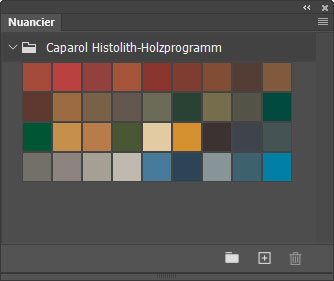 Nuancier Caparol Histolith Holzprogramm
