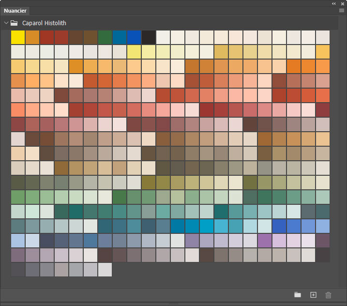 Nuancier Caparol Histolith