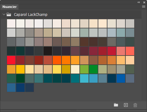 Nuancier Caparol LackChamp_Caparol
