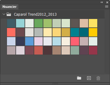 Nuancier Caparol Trend 2012_2013