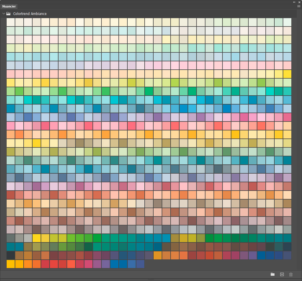 Nuancier Colortrend Ambiance