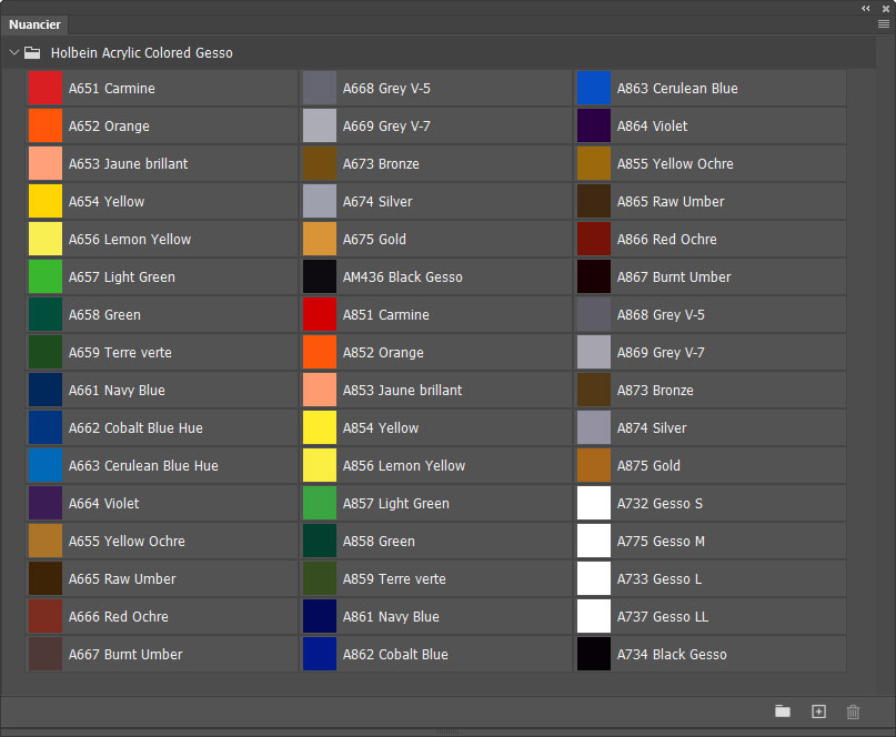 Holbein Acrylic Colored Gesso