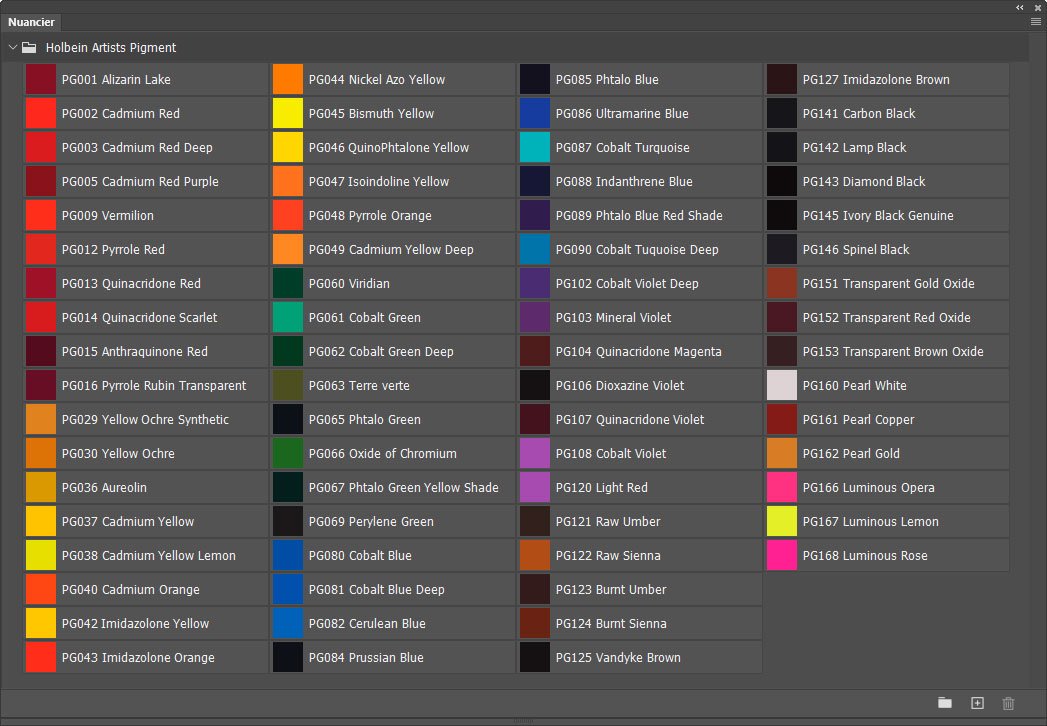 Holbein Artist's Pigment