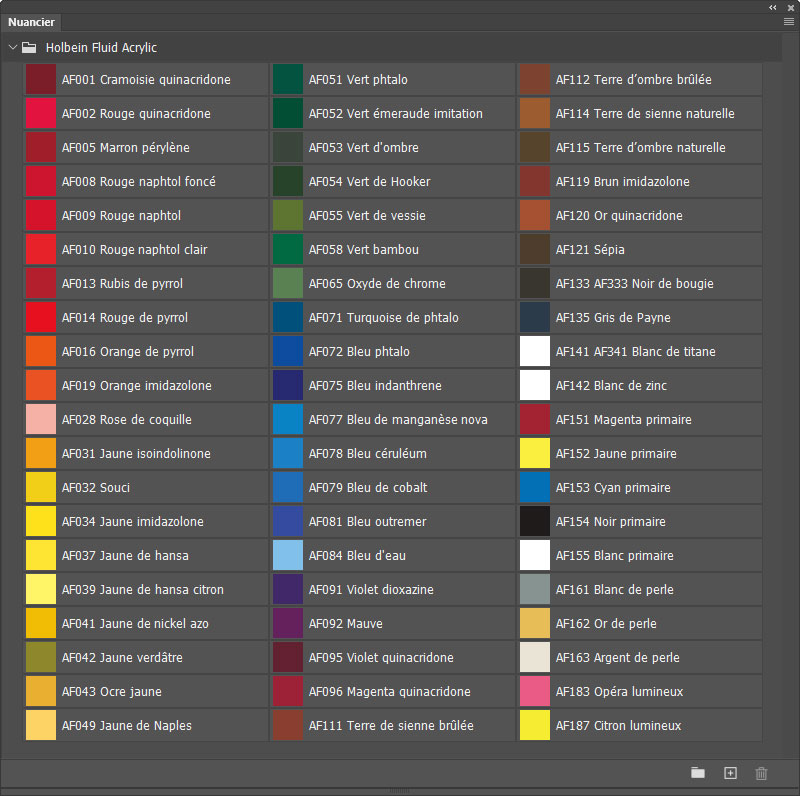 Holbein Fluid Acrylic