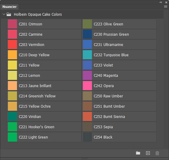 Holbein Opaque Cake Colors