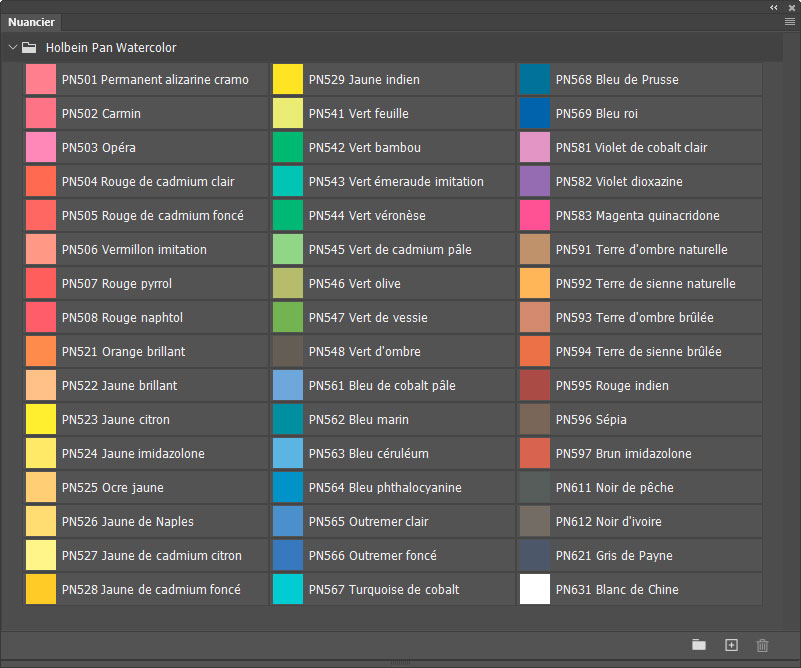 Holbein Pan Watercolor (Half Pan)