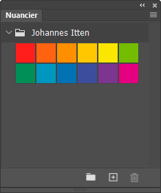 Nuancier Johannes Itten (1961)