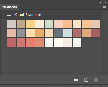 Nuancier Standard