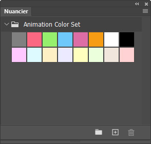 Nuancier Animation Color Set Nuancier Animation Color Set