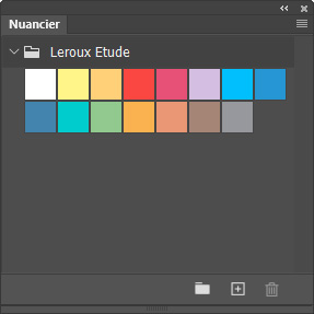 Nuancier Leroux Huile Étude Nuancier Leroux Huile Étude