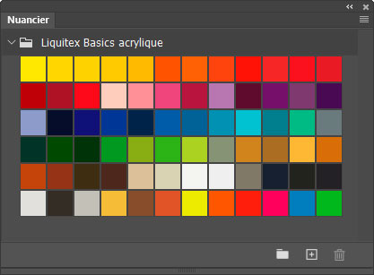 Nuancier Basics acrylique Nuancier Basics acrylique