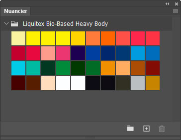 Nuancier Bio-Based Heavy Body Nuancier Bio-Based Heavy Body