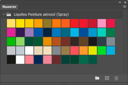 Nuancier Peinture aérosol (Spray) Nuancier Peinture aérosol (Spray)