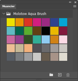Nuancier Molotow Aqua Brush Nuancier Molotow Aqua Brush