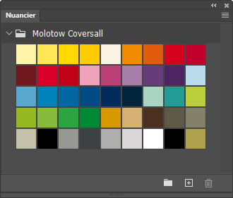 Nuancier Molotow Coversall Nuancier Molotow Coversall