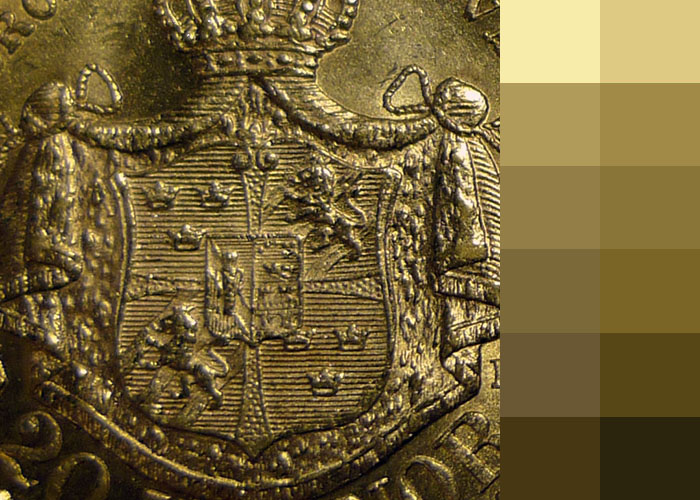 Nuancier Or image Nuancier Or image