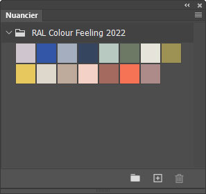 Nuancier RAL Colour Feeling 2022 Nuancier RAL Colour Feeling 2022