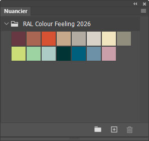 Nuancier RAL Colour Feeling 2026 Nuancier RAL Colour Feeling 2026
