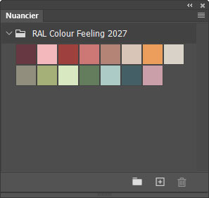 Nuancier RAL Colour Feeling 2027 Nuancier RAL Colour Feeling 2027