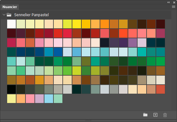 Nuancier Sennelier Panpastel Nuancier Sennelier Panpastel