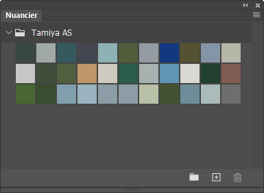 Nuancier Tamiya Spray Aircraft AS Nuancier Tamiya Spray AS