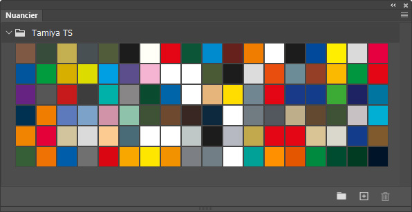 Nuancier Tamiya Spray TS Nuancier Tamiya Spray TS