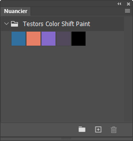 Nuancier Testors Color Shift Paint