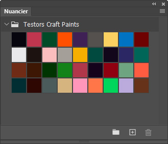 Nuancier Testors Craft Paints