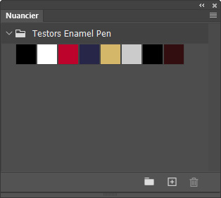 Nuancier Testors Enamel Pen