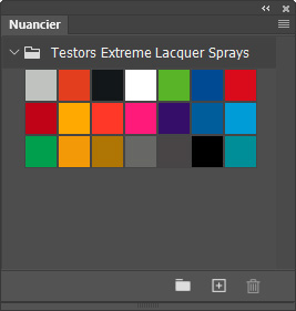 Nuancier Testors Extreme Lacquer Sprays