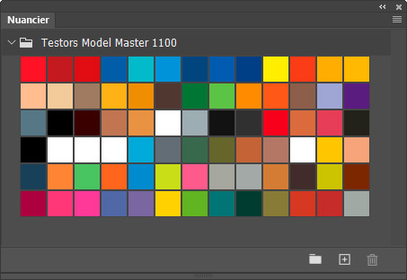 Nuancier Model Master 1100 Nuancier Model Master 1100