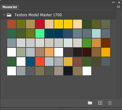 Nuancier Model Master 1700 Nuancier Model Master 1700