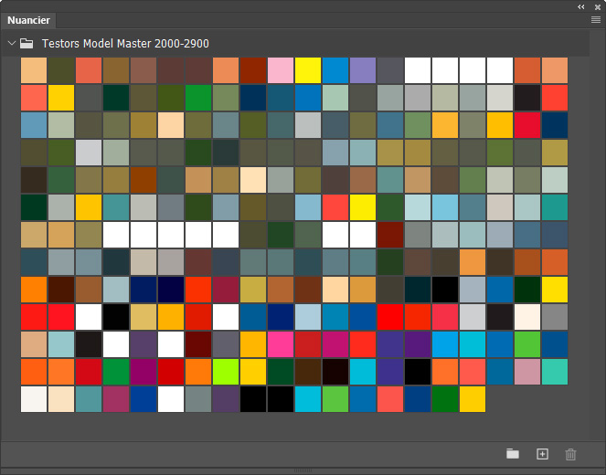 Nuancier Model Master 2000-2900 Nuancier Model Master 2000-2900