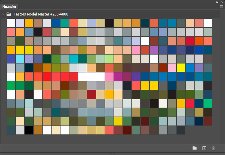 Nuancier Model Master 4200-4800 Nuancier Model Master 4200-4800