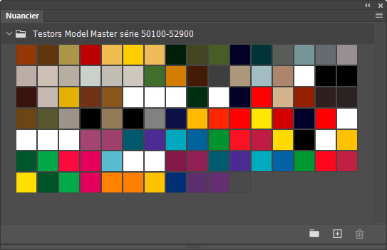 Nuancier Model Master 50100 Nuancier Model Master 50100