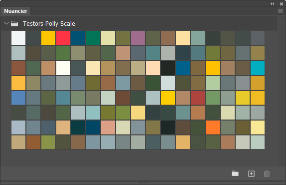Nuancier Testors Polly Scale
