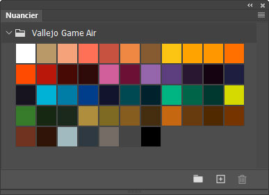 Nuancier Vallejo Game Air Nuancier Vallejo Game Air