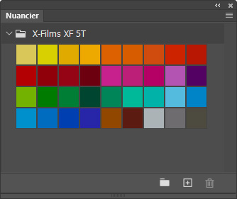 Nuancier X-Films XF 5T Nuancier X-Films XF 5T