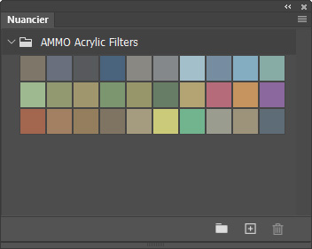 Nuancier AMMO Acrylic Filters