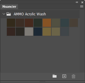 Nuancier AMMO Acrylic Wash