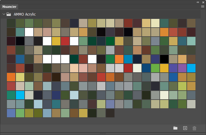 Nuancier AMMO Acrylic