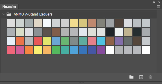 Nuancier AMMO A-Stand Laquer