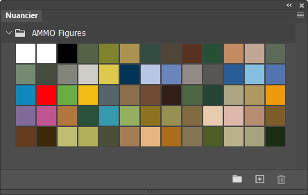 Nuancier AMMO Figure