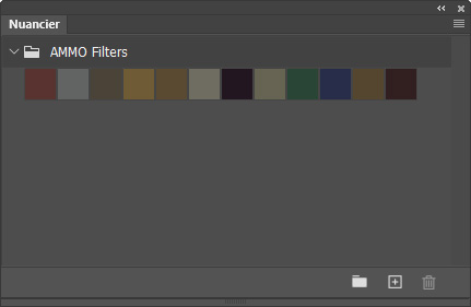 Nuancier AMMO Filters