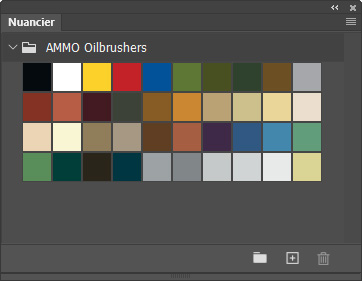 Nuancier AMMO Oilbrushers