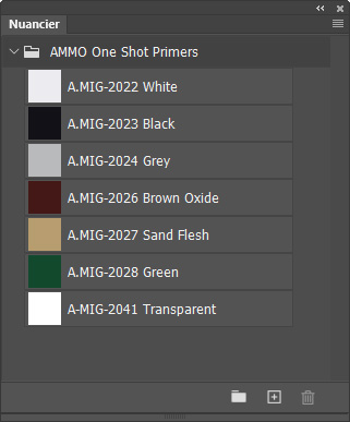 Nuancier AMMO One Shot Primers