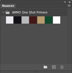 Nuancier AMMO One Shot Primers